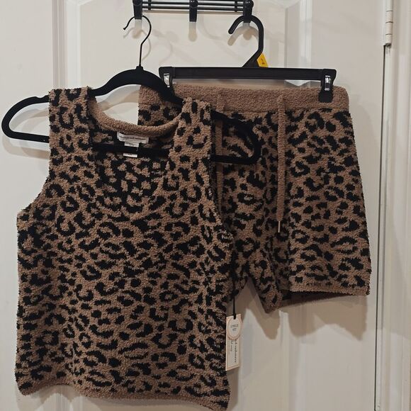 Cupcakes & Cashmere Leopard Print Loungewear Set - Picture 4 of 5